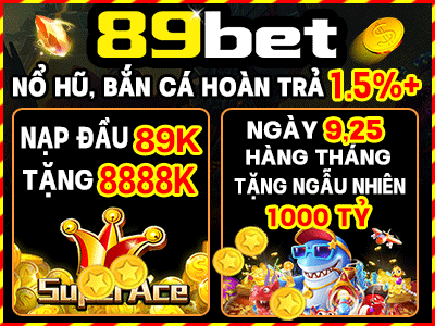 Banner quảng cáo 89bet
